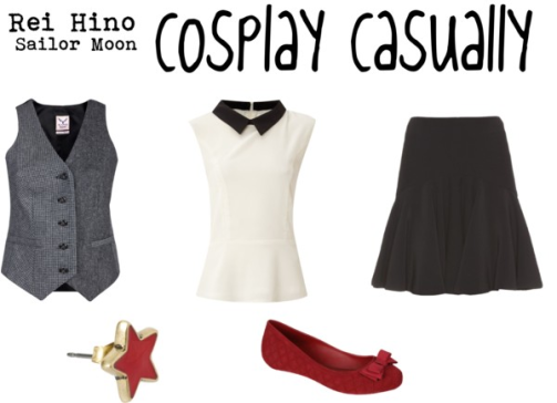 Sailor Moon's Rei Hino closplay outfit / Credit: cosplaycasually.tumblr.com
