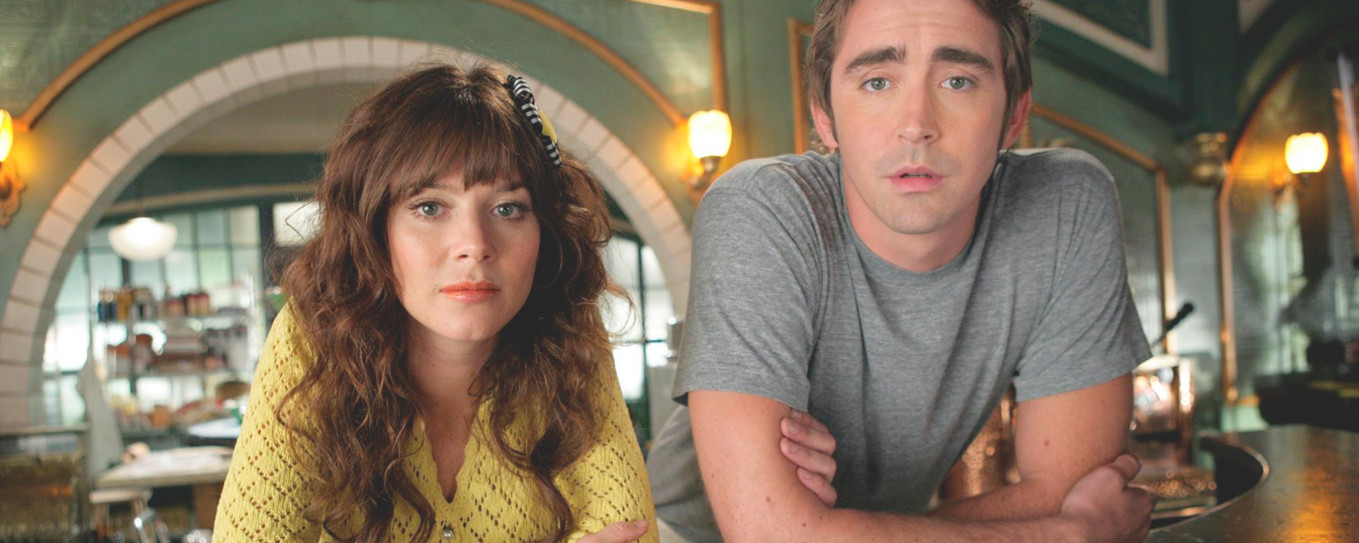 Chuck and Ned in "Pushing Daisies"