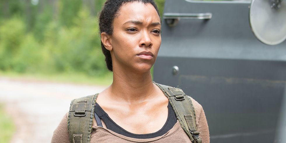 Sasha in "The Walking Dead"